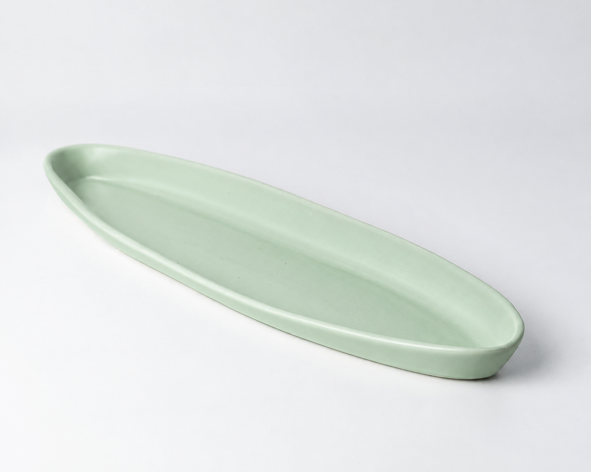 Haand Appetizer Tray | 15.5 in - Celadon