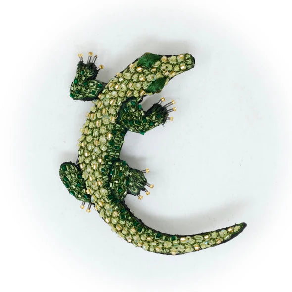 Trovelore Nile Crocodile Brooch