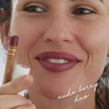 Load image into Gallery viewer, LÜK BEAUTIFOOD - Recipe of a Lipstick | Nude Berry Duo
