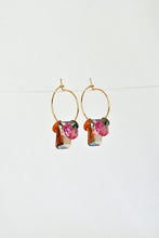 Load image into Gallery viewer, Abacus Row Sweet Pea Earrings - No. 29
