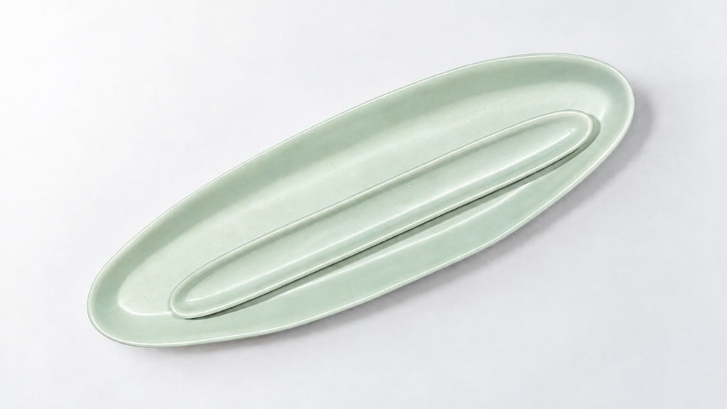 Haand Olive Tray - Celadon