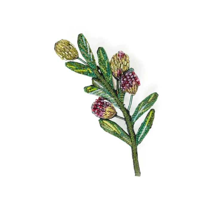 Trovelore Olive Branch Brooch
