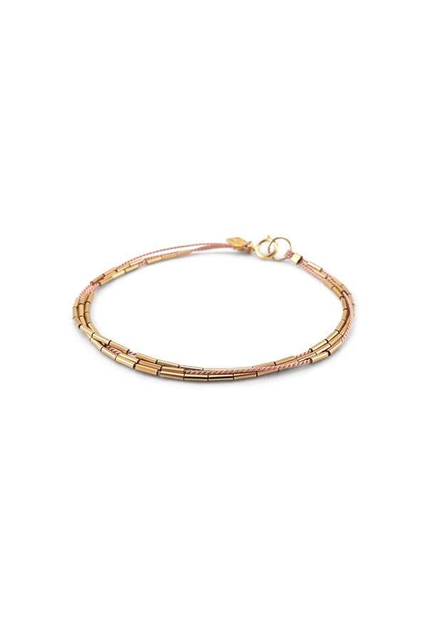 Abacus Row Orion Bracelet - Blush / 6.5"