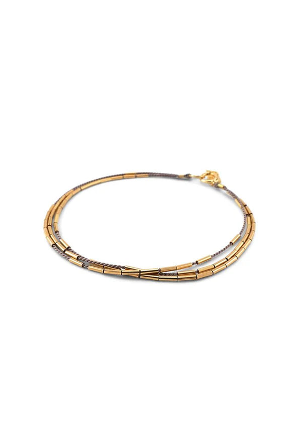 Abacus Row Orion Bracelet - Grey / 6.5"