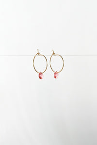 Abacus Row Small Petal Earrings - Sakura