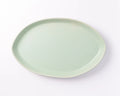 Haand Oval Platter - Ripple | 15 in - Celadon