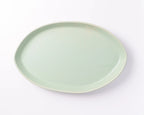 Haand Oval Platter - Ripple | 15 in - Celadon