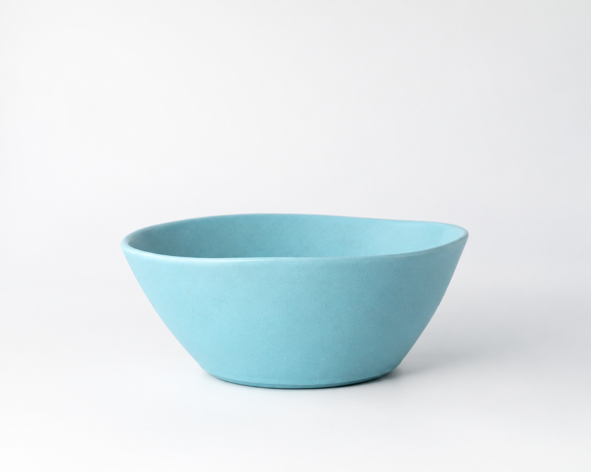 Haand Sharing Bowl - Ripple | 8 in + 38 oz - Robin's Egg