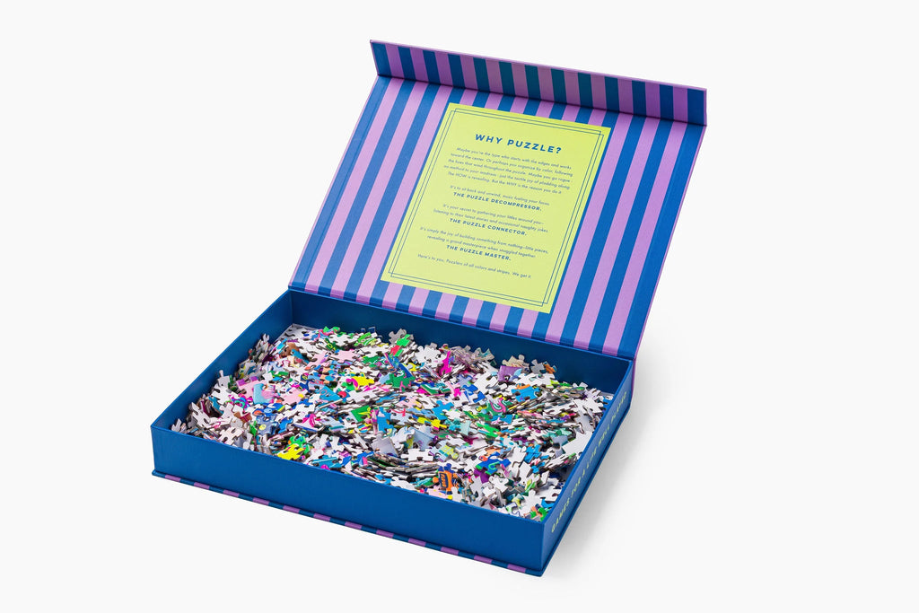 The Mahjong Line Tile Therapy - 1,000-Piece Puzzle