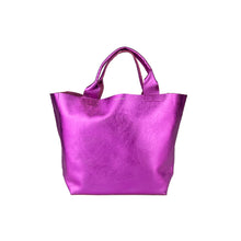 Load image into Gallery viewer, Tracey Tanner - Foil Rebecca Tote | Foil Orchid
