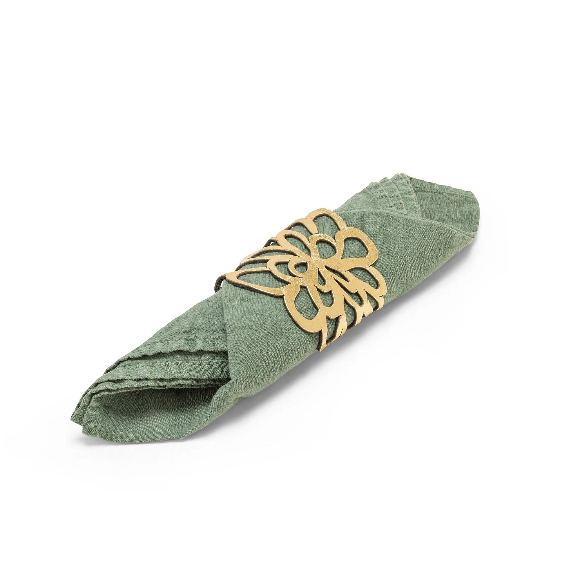 Uashmama Lacemat Napkin Ring | Gold