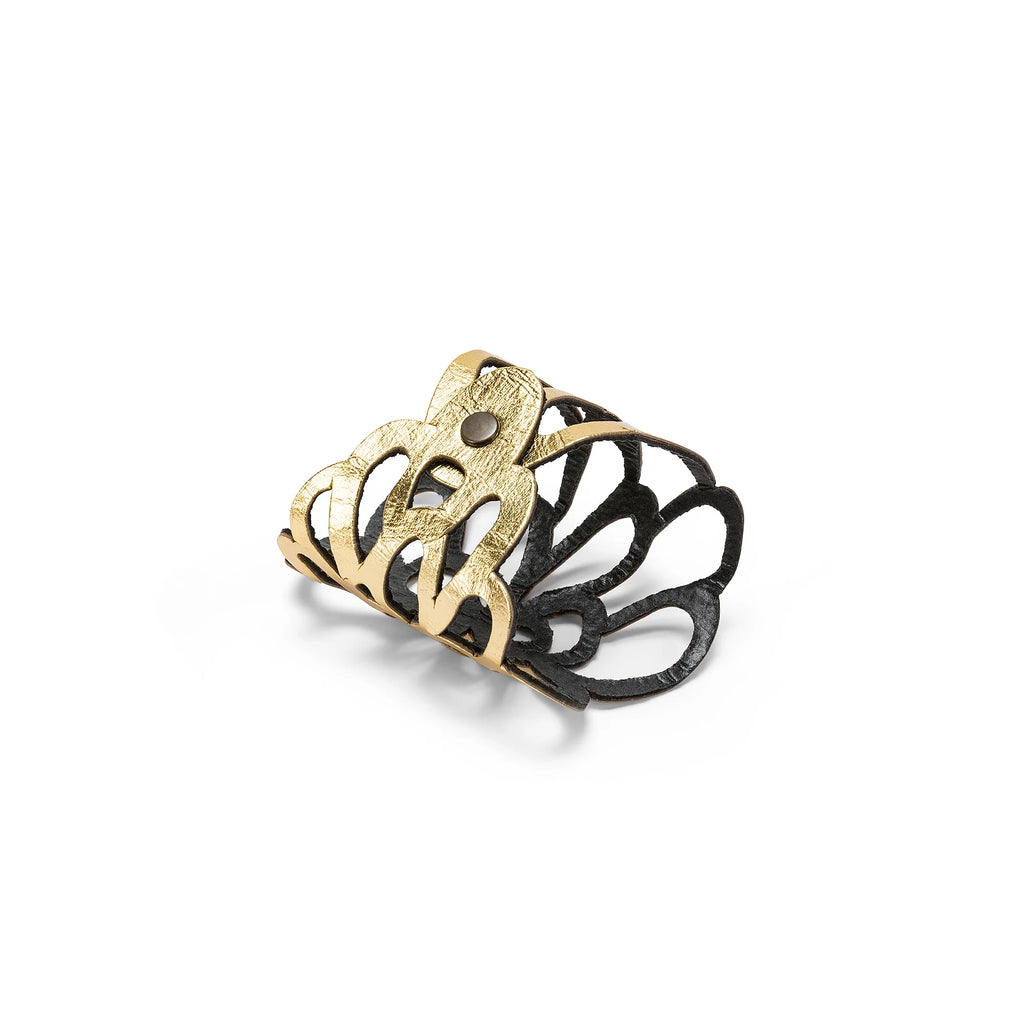 Uashmama Lacemat Napkin Ring | Gold