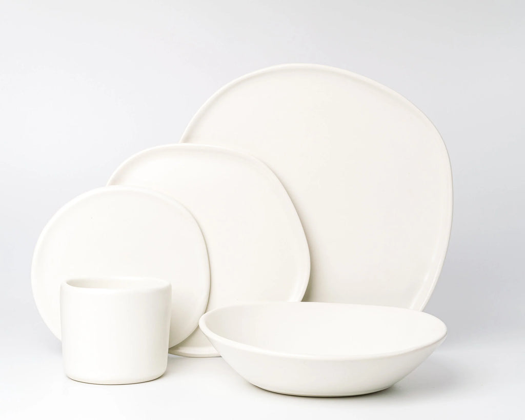 Haand Salad Plate - Ripple | 8.5 in - Turmeric