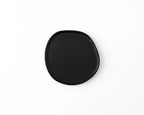 Haand Salad Plate - Ripple | 8.5 in - Matte Black