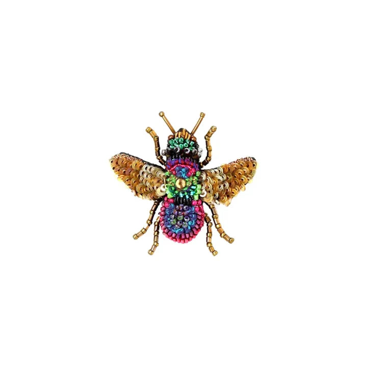 Trovelore Rainbow Bee Brooch