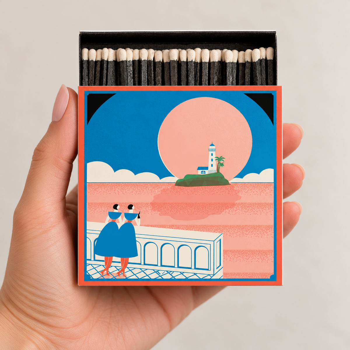 Archivist Keepsake Matchbox - Lighthouse View
