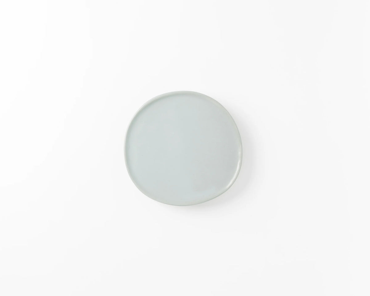 Haand Side Plate - Ripple | 6.5 in - Matte Gray