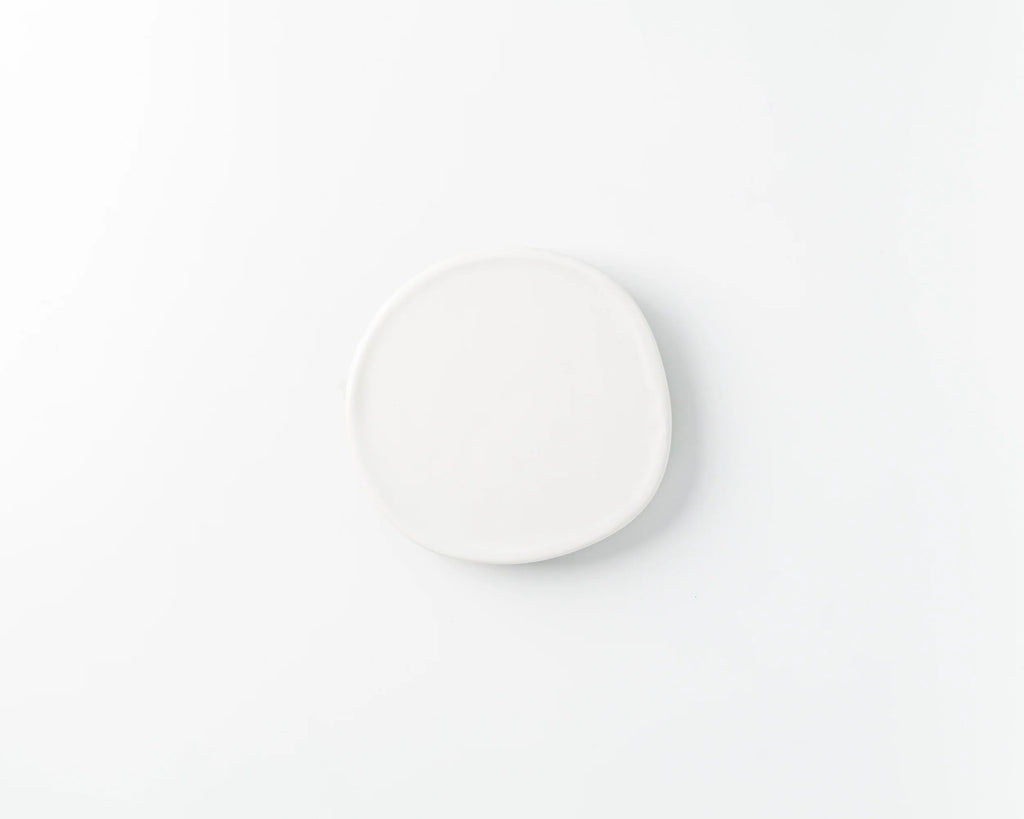 Haand Side Plate - Ripple | 6.5 in - Celadon Green