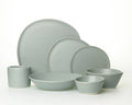 Haand Oval Platter - Ripple | 13 in - Matte Grey