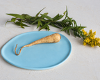 Haand Salad Plate - Ripple | 8.5 in - Robin's Egg Blue