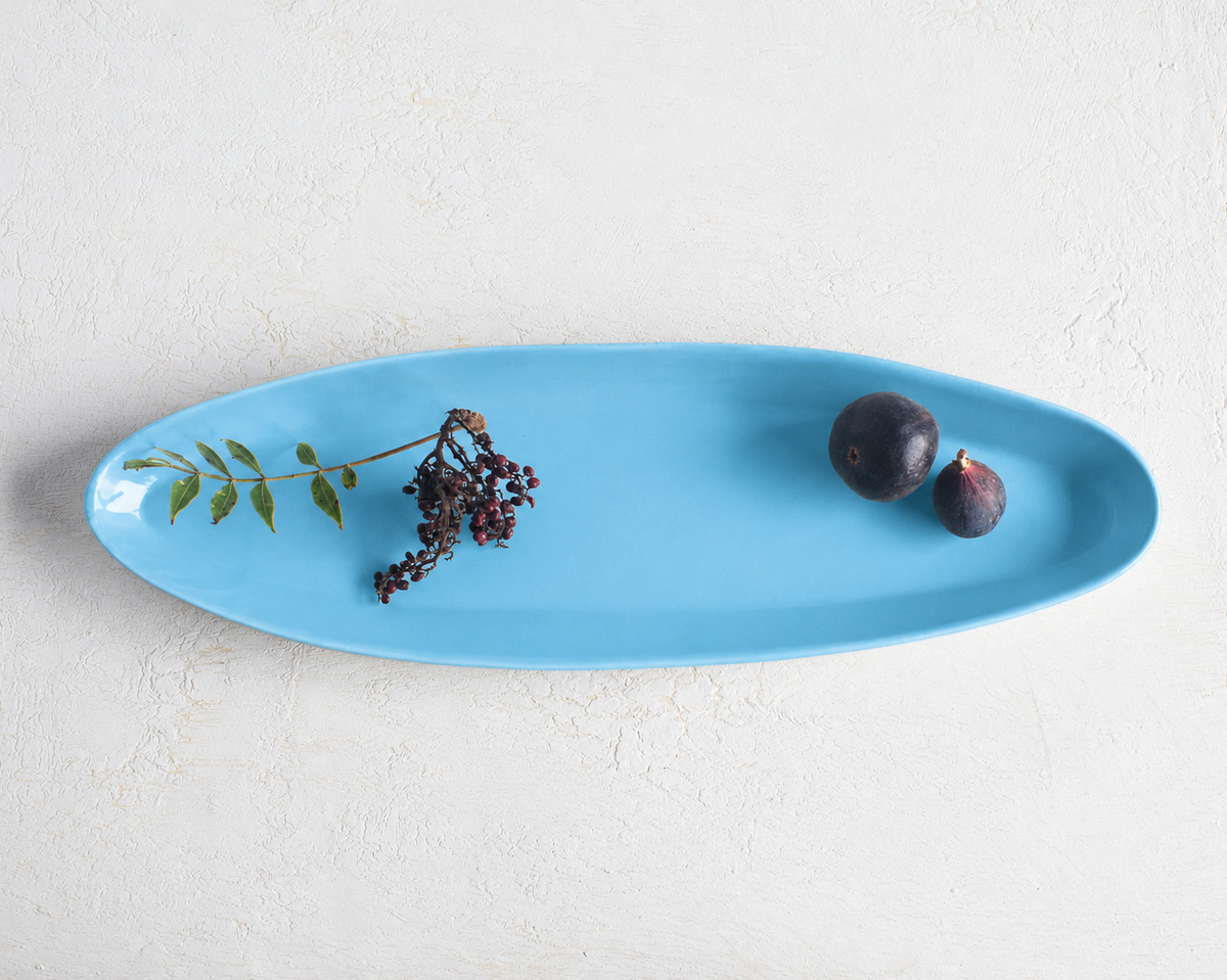 Haand Appetizer Tray | 15.5 in - Robin's Egg