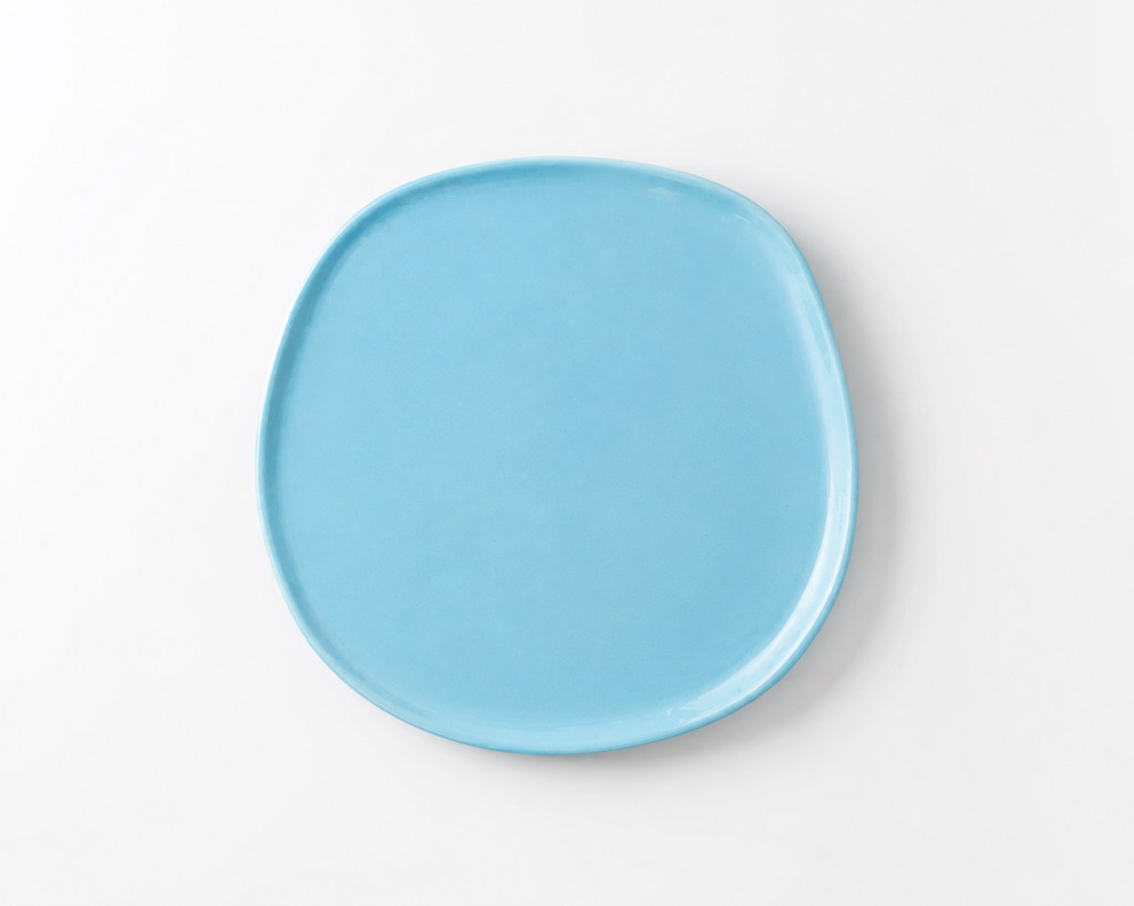 Haand Dinner Plate - Ripple | 11 in - Robin's Egg Blue