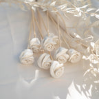 Purely Porcelain Individual Diffuser Flower | Rose