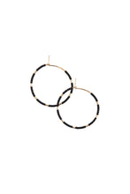 Load image into Gallery viewer, Abacus Row Callisto Hoops - Ink
