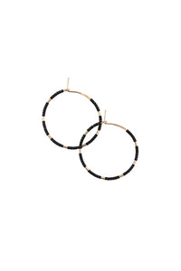 Abacus Row Callisto Hoops - Ink