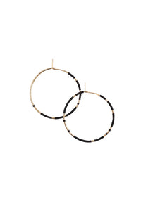 Abacus Row Pan Hoops - Ink