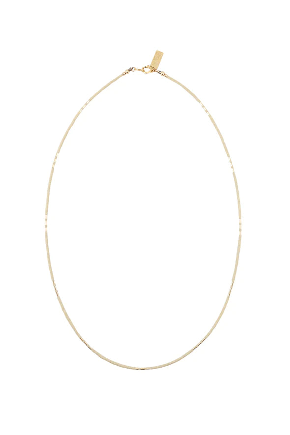 Abacus Row Carme Necklace - Oyster