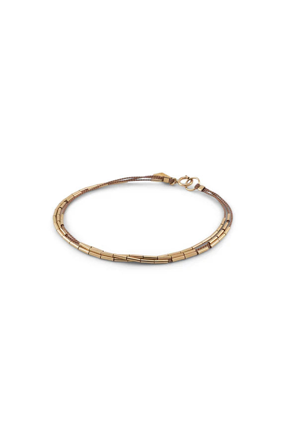 Abacus Row Orion Bracelet - Fawn / 6.5"