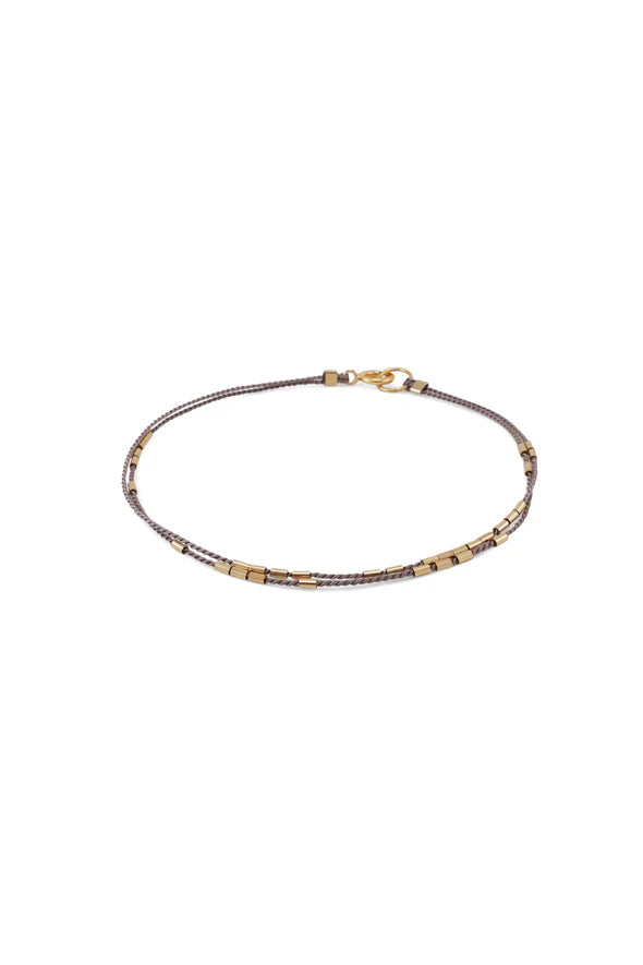 Abacus Row Carina Bracelet - Grey / 6.5