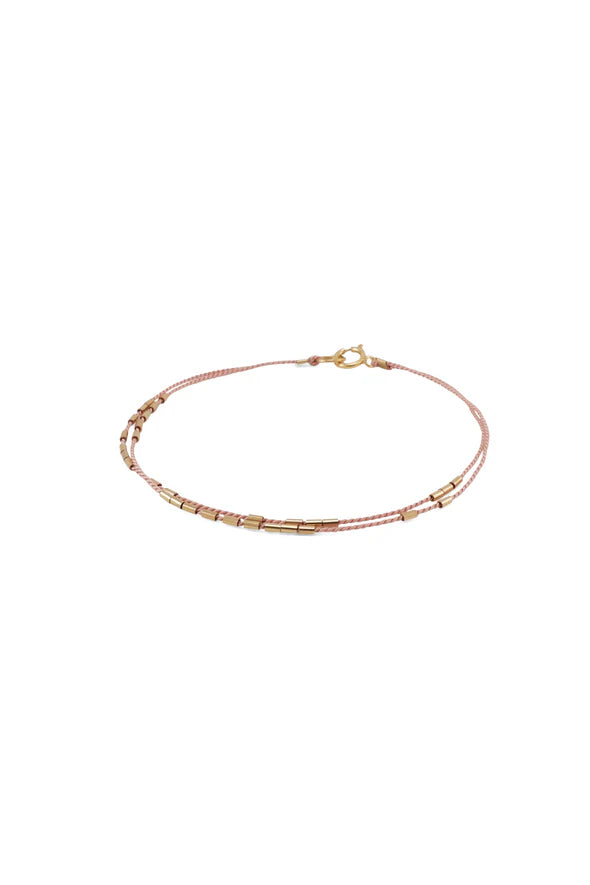 Abacus Row Carina Bracelet - Blush / 7.0"