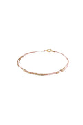 Abacus Row Carina Bracelet - Blush / 7.0"