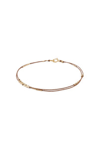 Abacus Row Carina Bracelet - Fawn / 6.5"