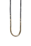 Abacus Row Vela Necklace - Black