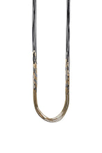 Load image into Gallery viewer, Abacus Row Vela Necklace - Black
