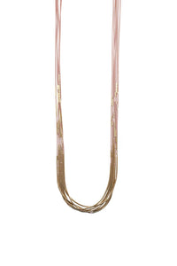 Abacus Row Vela Necklace - Blush