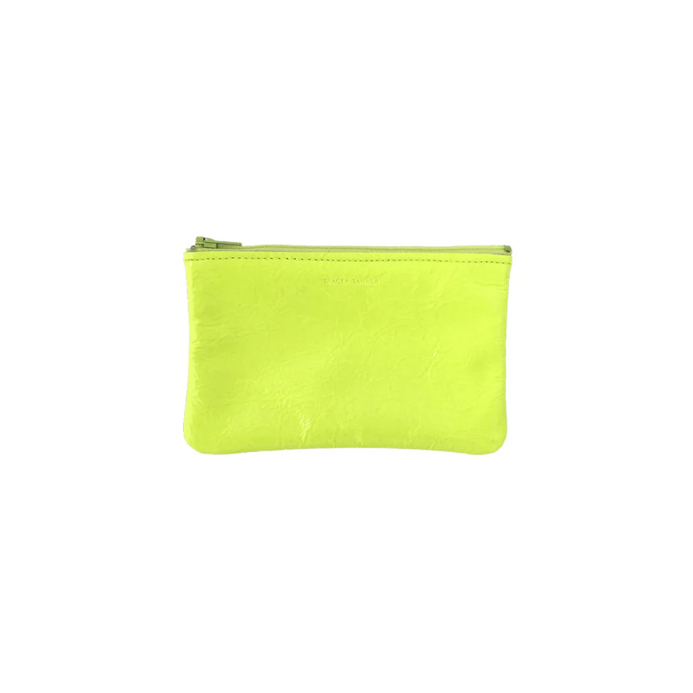 Tracey Tanner - Fluoro Zip Small | Fluoro Yellow