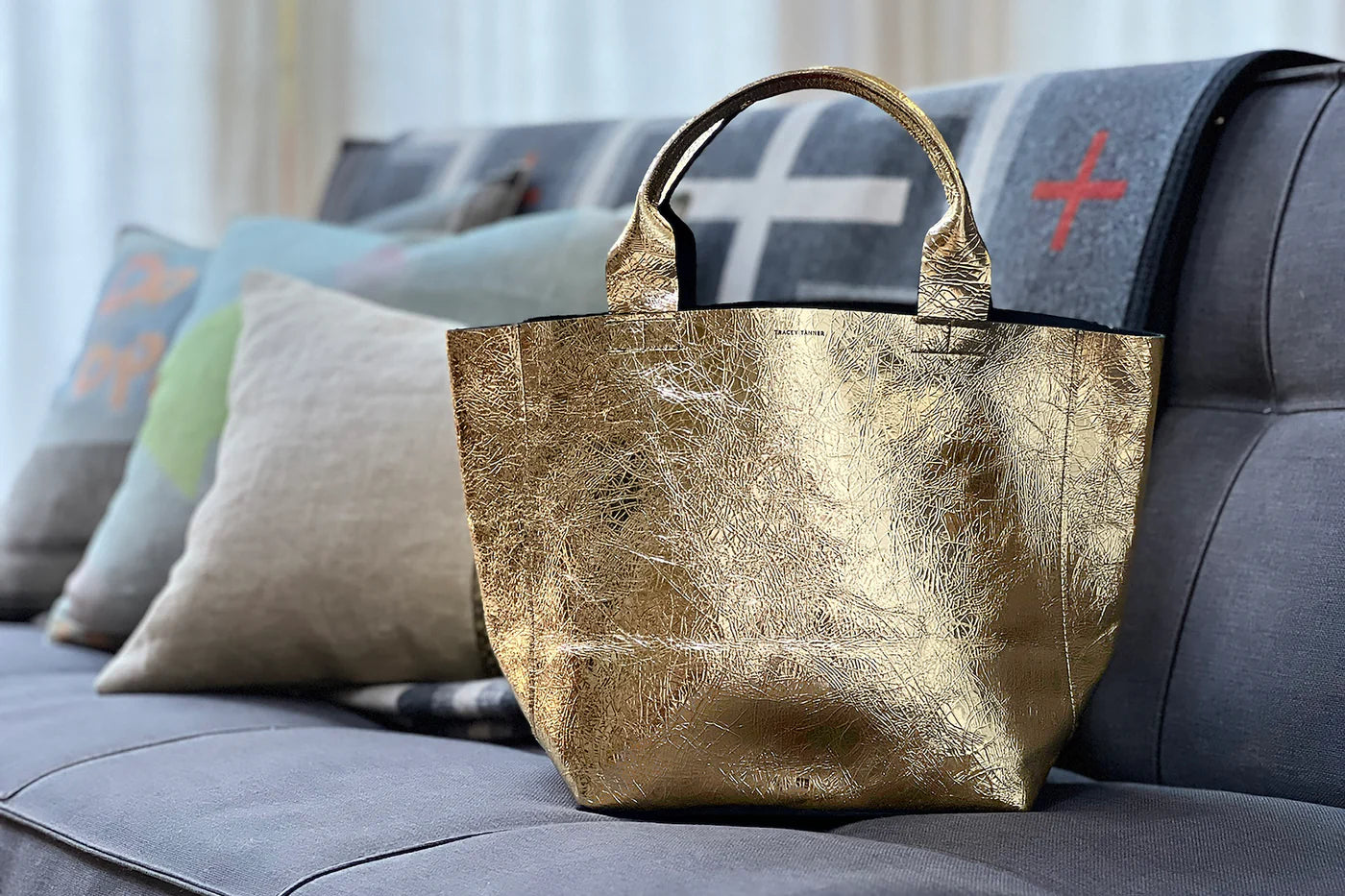 Tracey Tanner - Iridescent Tallula Tote | Hologram Jade