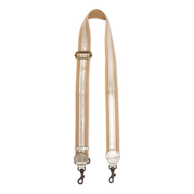 Uashmama Crossbody Bag Straps - Champagne/Platino