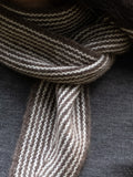 Oats & Rice Sailor Cashmere Rib Neck Scarf | Brown