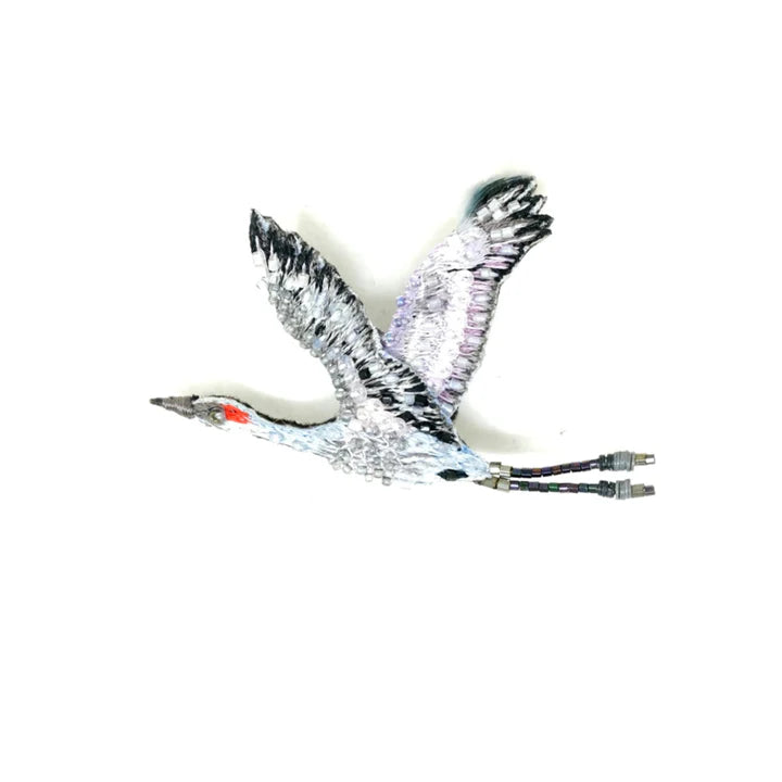 Trovelore Sandhill Crane Brooch