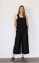 Load image into Gallery viewer, It Is Well L.A. Linen Strap Top - Black
