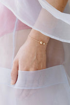 Abacus Row Hati Bracelet - Ink - M/L
