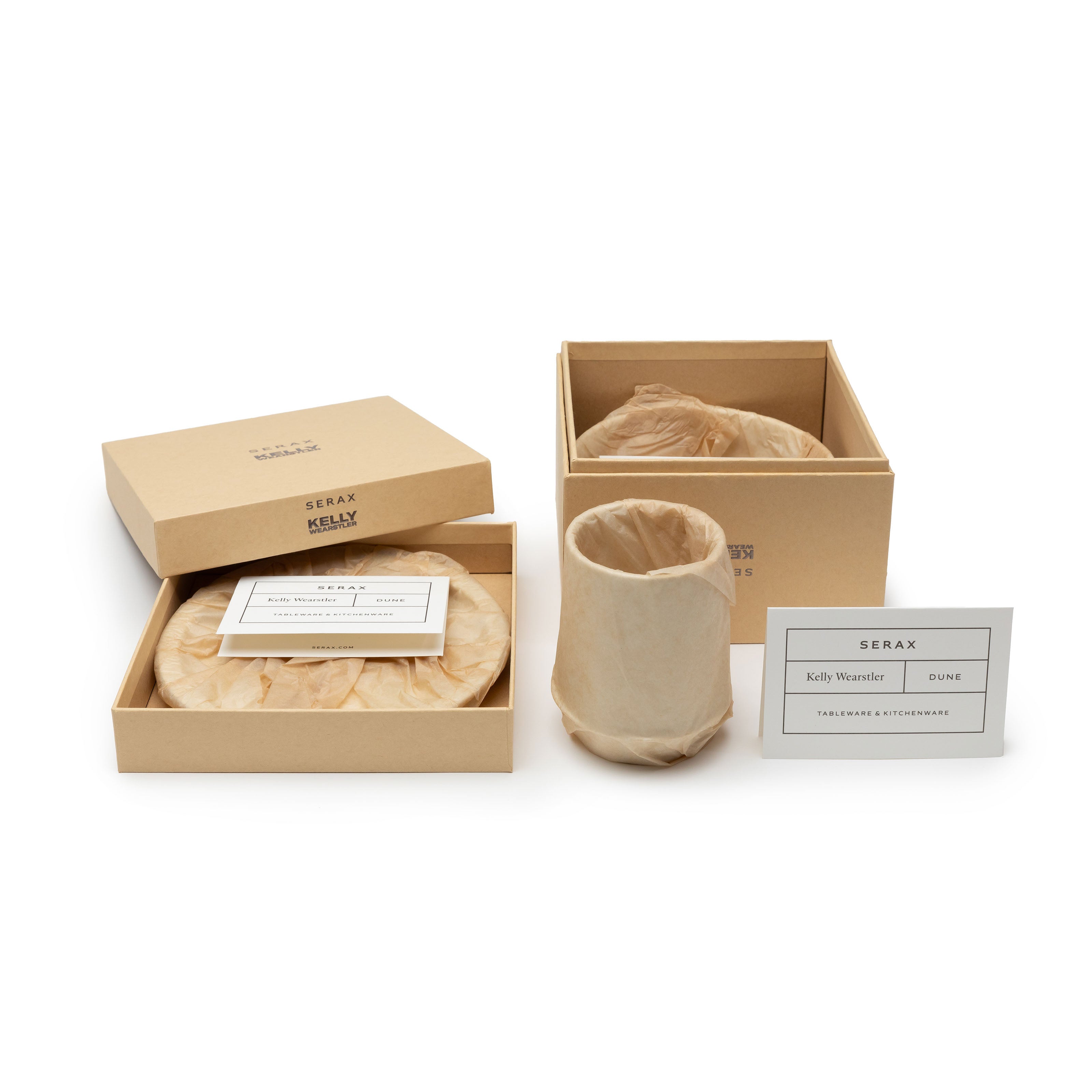 Kelly Wearstler Dune Collection - Mug | Alabaster | Set of Two