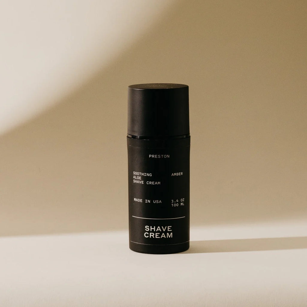 Preston Grooming Shave Cream - Amber | 3.4 oz.