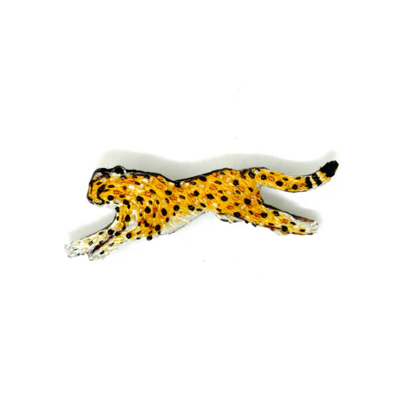 Trovelore Sprinting Cheetah Brooch