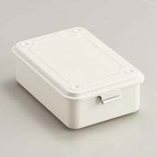 Load image into Gallery viewer, Toyo Steel Toolbox T-150 Steel Stackable Storage Box | White
